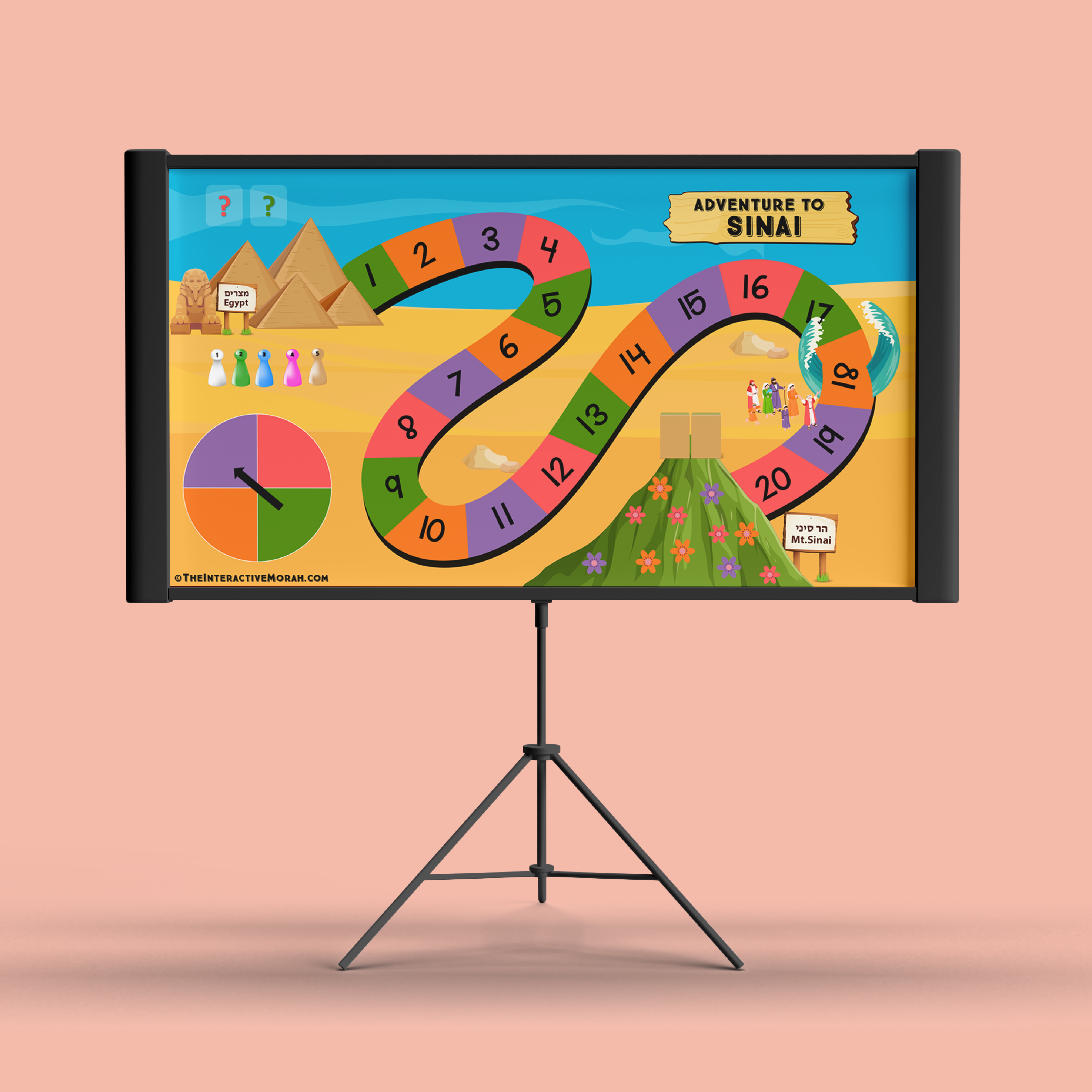 Apple & Honey Visual 5 Minute Timer - The Interactive Morah