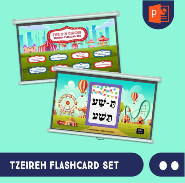 Interactive Tzeireh Flashcards